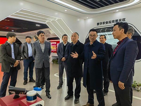 浙江大学堂友总会村落振兴分会会长一行光临麻将胡了调研领导