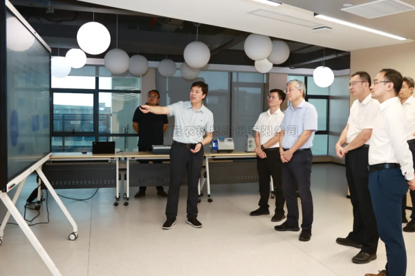 海南省委常委、吴忠市委书记周红波等辅导一行光临麻将胡了海南子公司调查调研