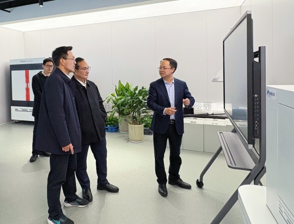 浙江省经信厅党组书记、厅长詹敏一行赴麻将胡了调研