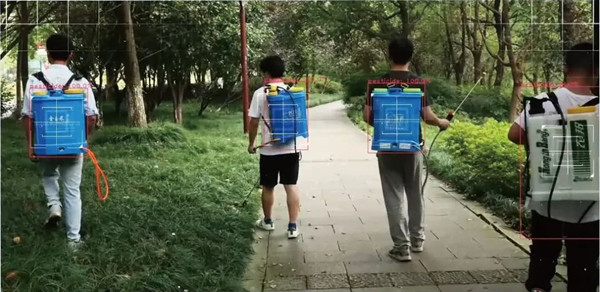 AI农事行为监控，，，，，，，，治理乱打药景象